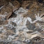 Bowatagala Cave showing a six-fingered figure