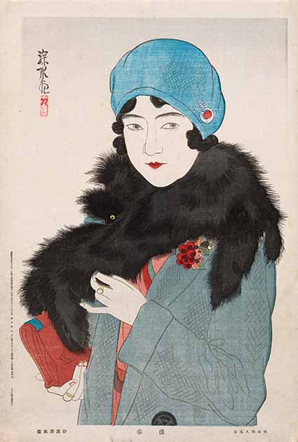 traditional japanese paintings of women