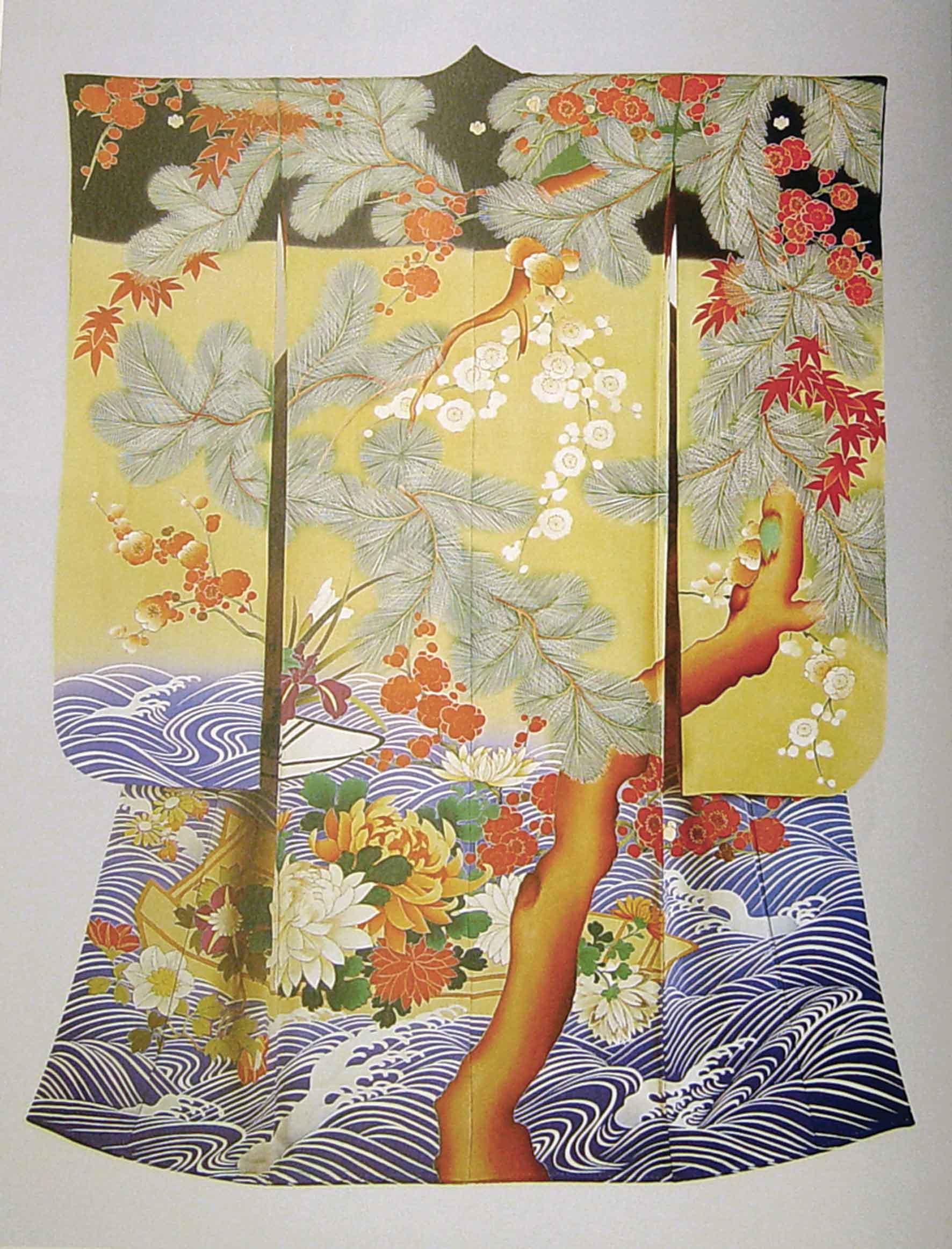 Kimono-for-young-women-pine-tree-of-the-Khalili-Collection-(2)